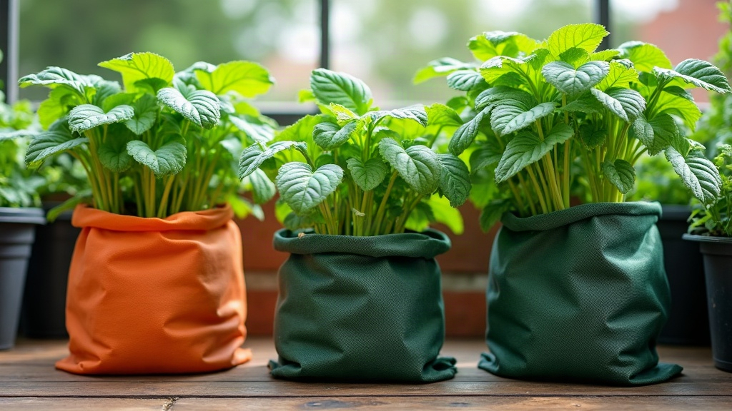 Grow Bags vs Pots for Root Vegetables on a Balcony