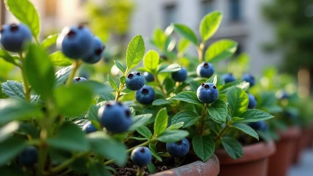 How to Grow Dwarf Blueberries in Containers on a Shaded Balcony