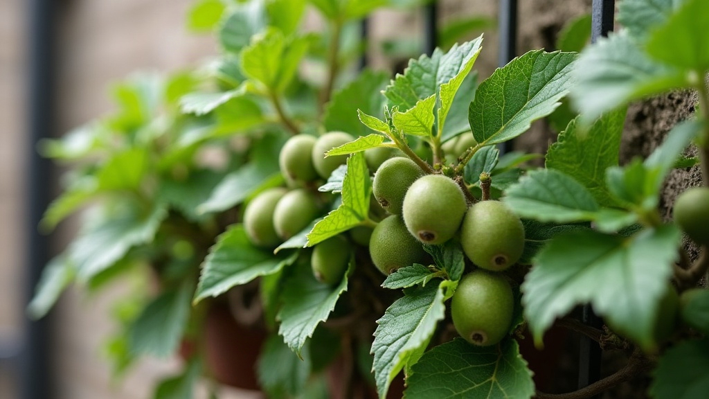 How to Grow Dwarf Hardy Kiwi Vines on a Small Balcony Trellis